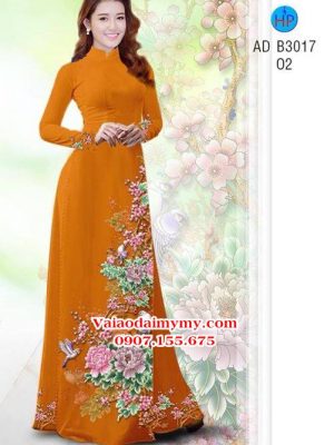 1527329504 649 vai ao dai hoa mau don va chim dep sang ad