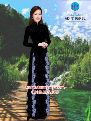 Vải áo dài Hoa in 3D AD N1969 18