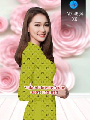 Vải áo dài Nơ xinh xinh lắm! AD 4664 21