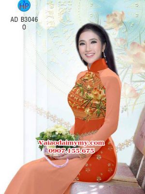 1527777355 682 vai ao dai trong dong va hoa sen ad