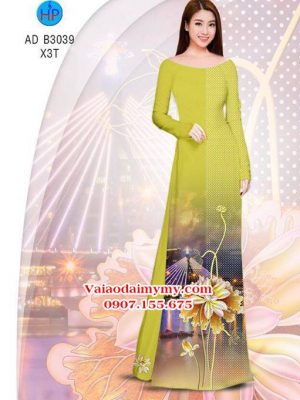 1527781705 105 vai ao dai sen vang long lay ad