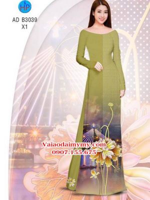 1527781706 197 vai ao dai sen vang long lay ad