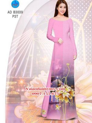 1527781708 196 vai ao dai sen vang long lay ad