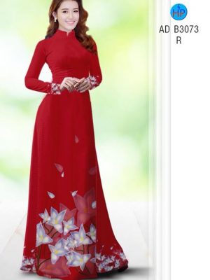 Vải áo dài Hoa in 3D AD B3073 21