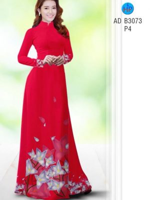 Vải áo dài Hoa in 3D AD B3073 22