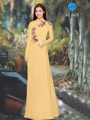 1529480542 660 vai ao dai hoa in 3d don gian nhung dep diu dang ad