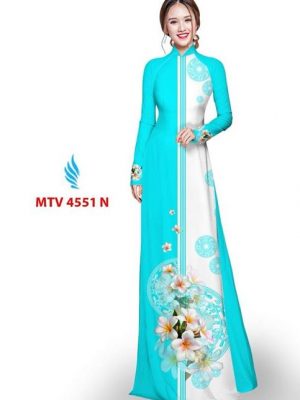 Vải áo dài hoa sứ AD MTV 4551 24