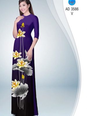 1529854177 436 vai ao dai sen vang mua vu lan ad