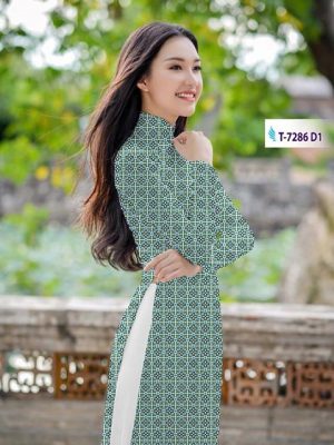 Vải áo dài hoa văn AD T7286 16