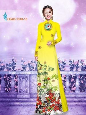 Vải áo dài hoa phượng AD CHAD 1348 22