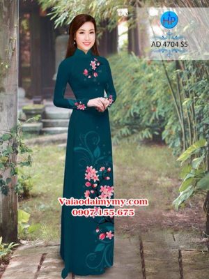 1530756604 450 vai ao dai hoa dao xinh tuoi ad