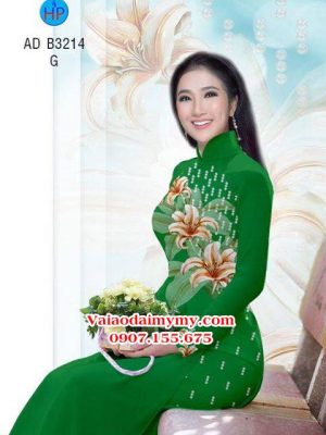 Vải áo dài Ly ly sang và đẹp AD B3214 20