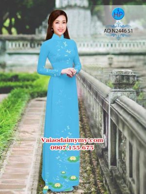 Vải áo dài Hoa Sen AD N2446 18
