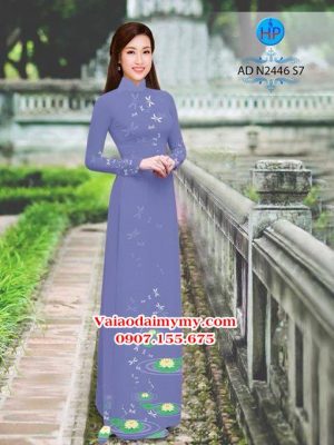 Vải áo dài Hoa Sen AD N2446 22