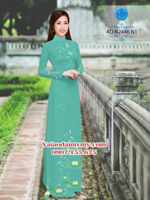 Vải áo dài Hoa Sen AD N2446 24