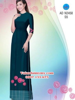 1532121212 268 vai ao dai hoa xinh va soc ad