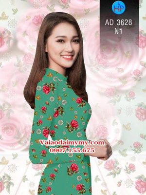 1532445522 814 vai ao dai hoa hong deu nguyen ao rat xinh ad