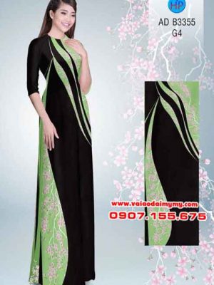 1533659905 801 vai ao dai hoa dao ket hop lap the den dep sang ad