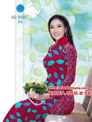 Vải áo dài Lá thu AD N2277 23