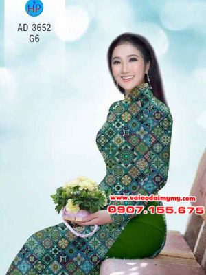 Vải áo dài Cô Ba Sài Gòn AD 3652 18