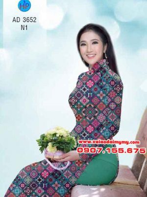 Vải áo dài Cô Ba Sài Gòn AD 3652 17
