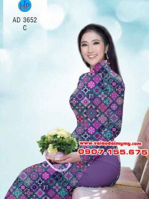 Vải áo dài Cô Ba Sài Gòn AD 3652 20