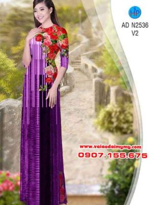1535645256 255 vai ao dai hoa hong ad