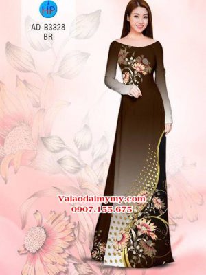 Vải áo dài Bi và hoa AD B3328 16