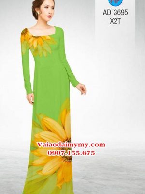 1536292834 568 vai ao dai chao ngay moi hoa huong duong ruc ro va am ap ad