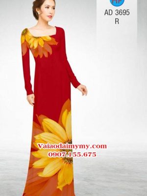 1536292835 301 vai ao dai chao ngay moi hoa huong duong ruc ro va am ap ad