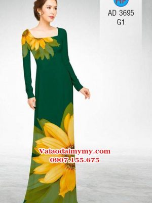 1536292835 973 vai ao dai chao ngay moi hoa huong duong ruc ro va am ap ad