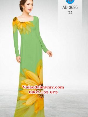 1536292836 469 vai ao dai chao ngay moi hoa huong duong ruc ro va am ap ad