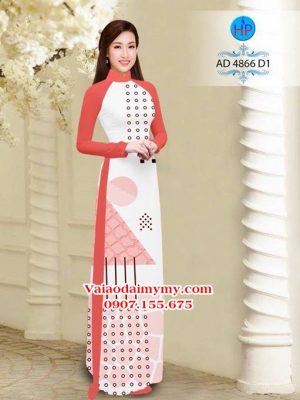 1536348236 940 vai ao dai hoa van hinh hoc ad