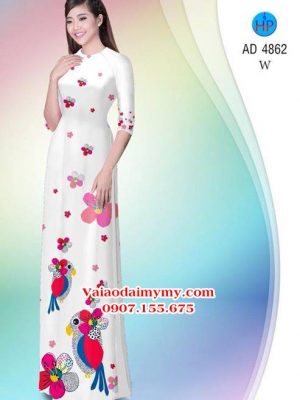 1537081104 455 vai ao dai hoa va chim ad