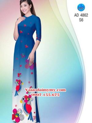 1537081104 552 vai ao dai hoa va chim ad