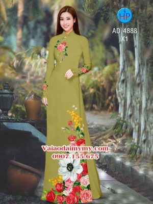 1537093892 776 vai ao dai hoa hong hoa cuc noi bac ad