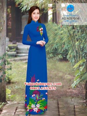 Vải áo dài Hoa lyly AD N2570 24