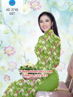 Vải áo dài Hoa Lan đều AD 3740 24