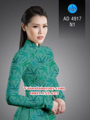 Vải áo dài Lá trúc AD 4917 17