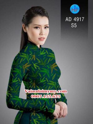 Vải áo dài Lá trúc AD 4917 19