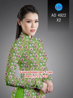 1538236105 770 vai ao dai hoa dao deu nguyen ao ad