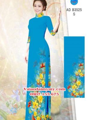 1538312730 190 vai ao dai hoa in 3d ad