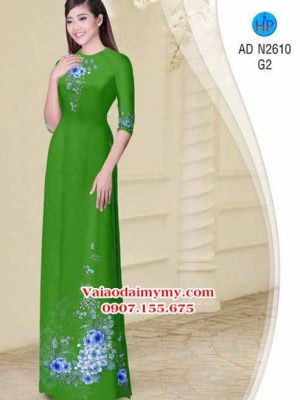 Vải áo dài Hoa in 3D AD N2610 13