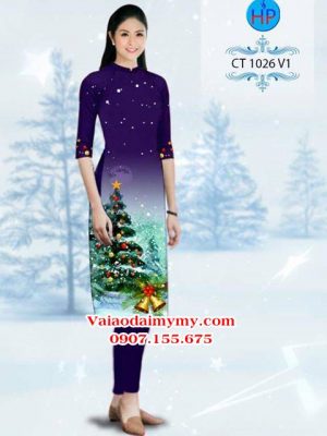 Vải áo dài Cách tân Noel AD CT 1026 14