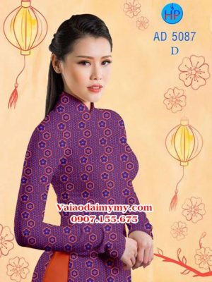 Vải áo dài Hoa Mai AD 5087 16