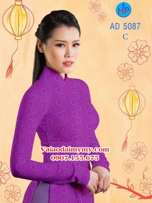 Vải áo dài Hoa Mai AD 5087 15