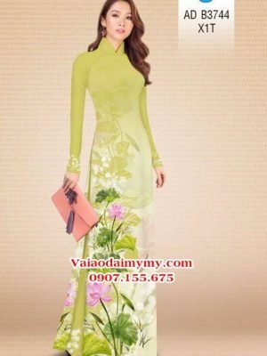 Vải áo dài Hoa Sen AD B3744 18