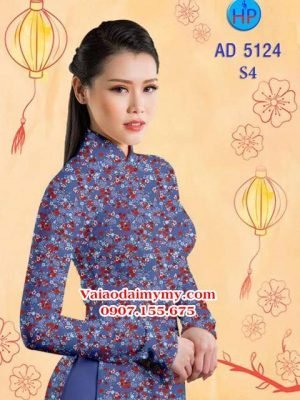 Vải áo dài Hoa nhí xinh AD 5124 20