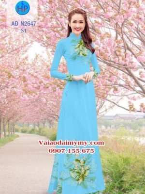 Vải áo dài Hoa Lan AD N2647 22