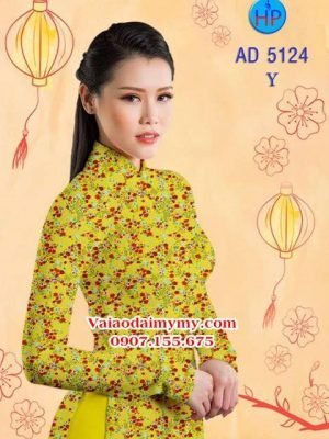Vải áo dài Hoa nhí xinh AD 5124 17